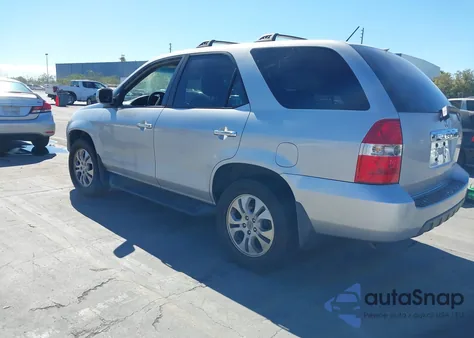 2003 Acura Mdx из США, поврежденный, VIN 2HNYD18673H550909